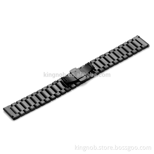 22mm 316L Stainless Steel Bracelet S/S Metal Watch Band For Moto 360 Pebble Samsung Gear 2